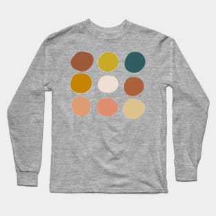 Fall Color Palette Long Sleeve T-Shirt